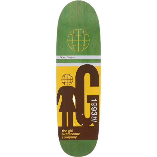 Girl Skateboards Bannerot International OG Couch Deck 9.25 x