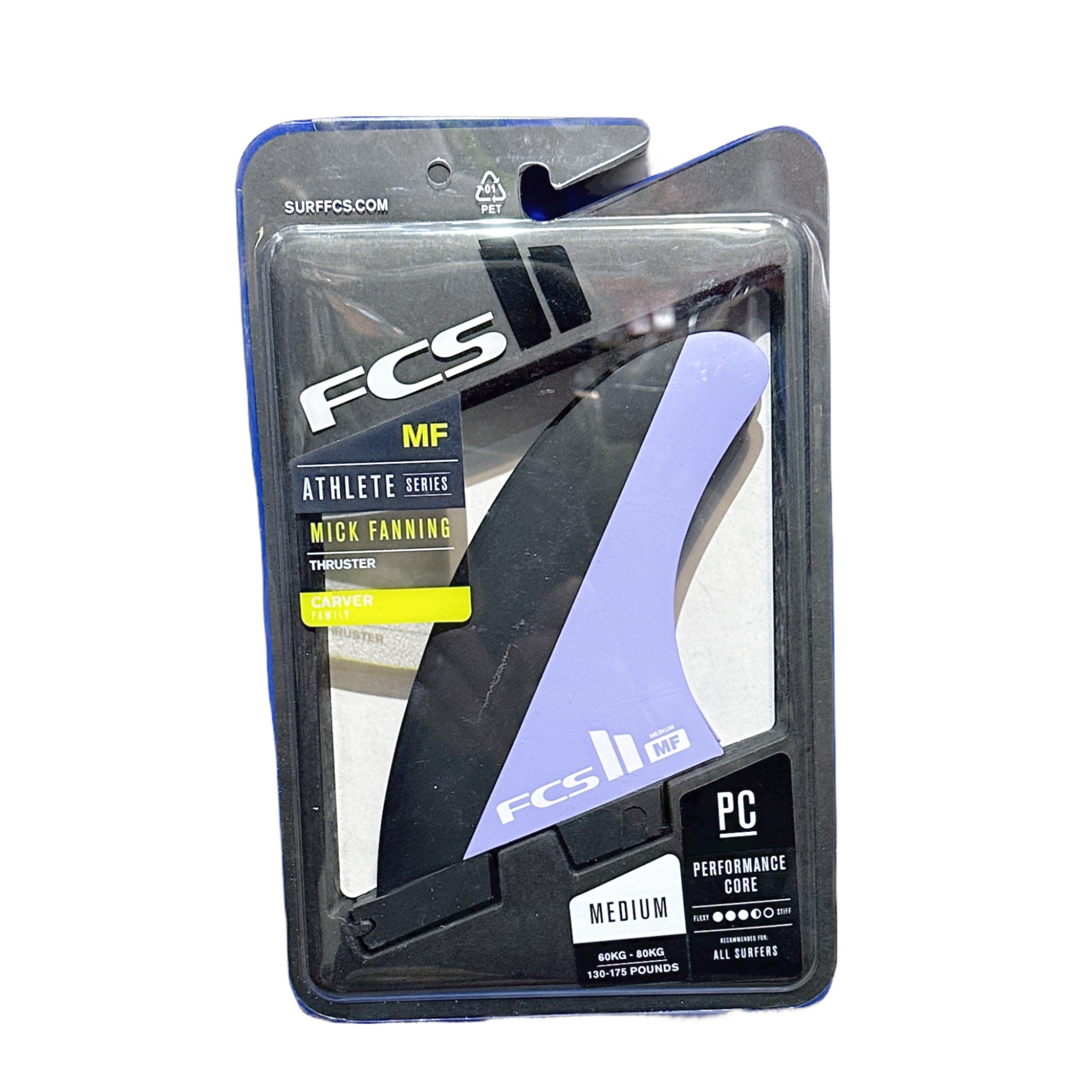 FCS 2 Carver Neo Glass Medium Eucalyptus Tri Fins | SICKDAY